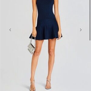 Retrofete Audrina Knit Dress - Navy